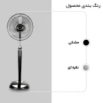 پنکه پارس خزر مدل FSR-SHIBA - تصویر 3